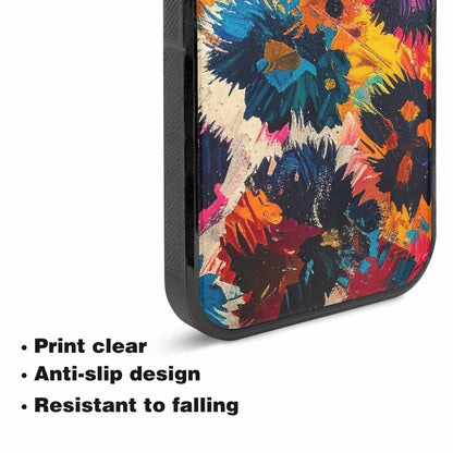 iPhone 15 Plus Case — Full Color Vibrant Animal Print Animal, Custom Designed Case Cover
