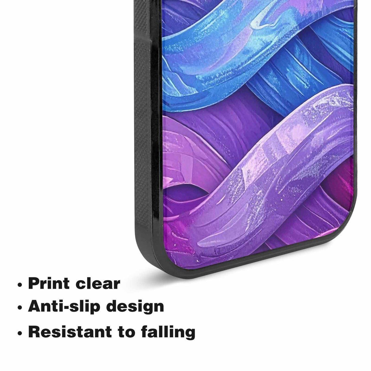 iPhone 15 Plus Case — Bisexual Flag Color Theme Small Rainbow, Custom Art Phone Cover