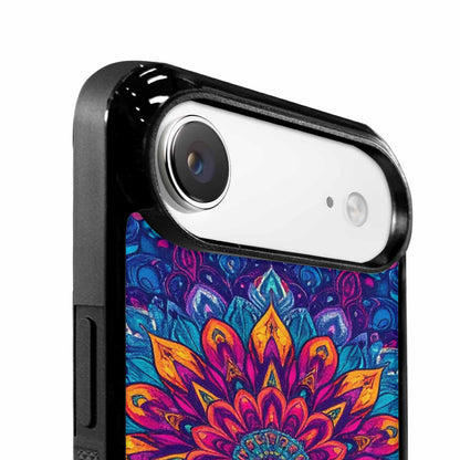iPhone 17 Air Case — Tie Dye Mandala Art Seamless Tie, Custom Printed Phone Case