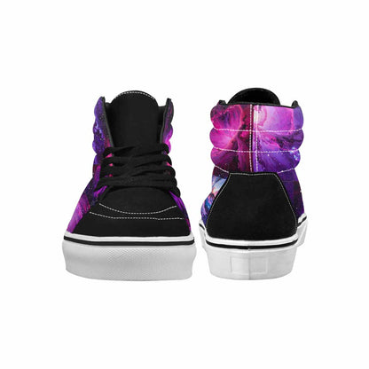 MEN'S Galaxy Nebula Galaxy Nebula High Top Canvas Vivid Sneakers