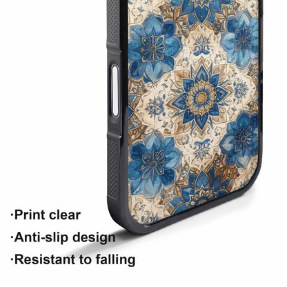 iPhone 17 Pro Case — Small Mandala Pattern Randomly Varying Floral, Customized Protective Case