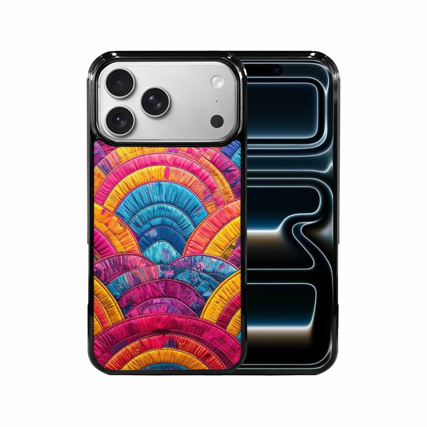 iPhone 17 Pro Max Case — Vivid Camo Pansexual Camo, Customized Protective Case