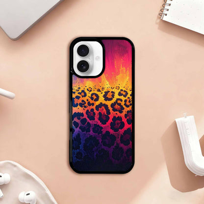 iPhone 17 Case — Leopard Print Gradient Style Animal Print, Original Design Phone Case