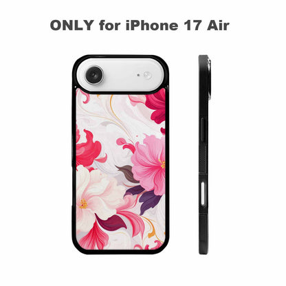 iPhone 17 Air Case — Marble Floral, Customized Protective Case