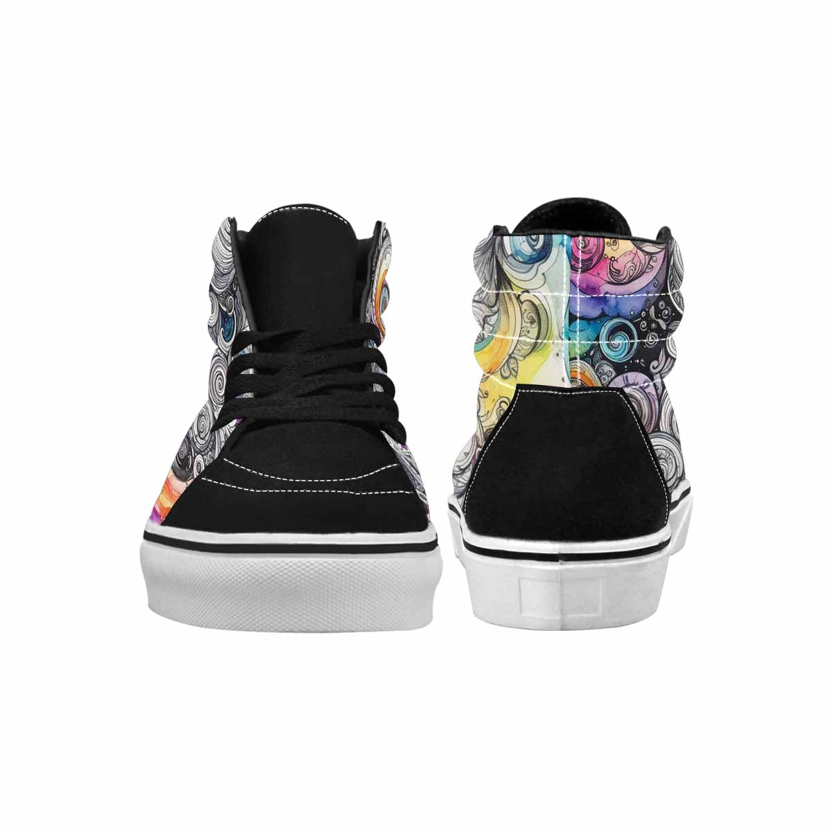 MEN'S Tie High Top Canvas Vivid Sneakers