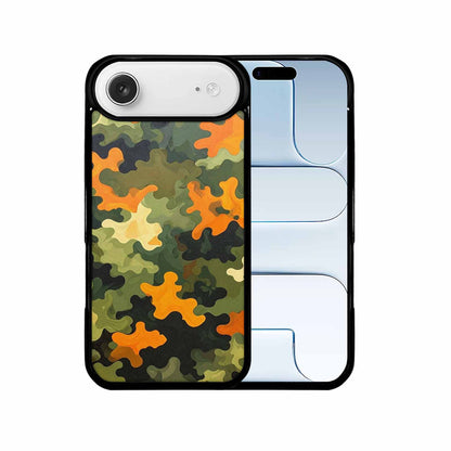 iPhone 17 Air Case — Small Military Camouflage Blotch Pattern Camo, Customized Protective Case