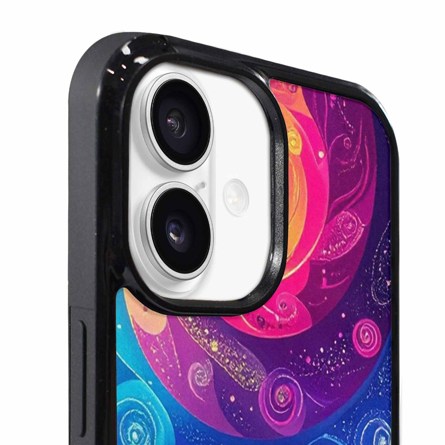 iPhone 17 Case — Rose Galaxy Art Seamless Galaxy Space, Custom Art Phone Cover