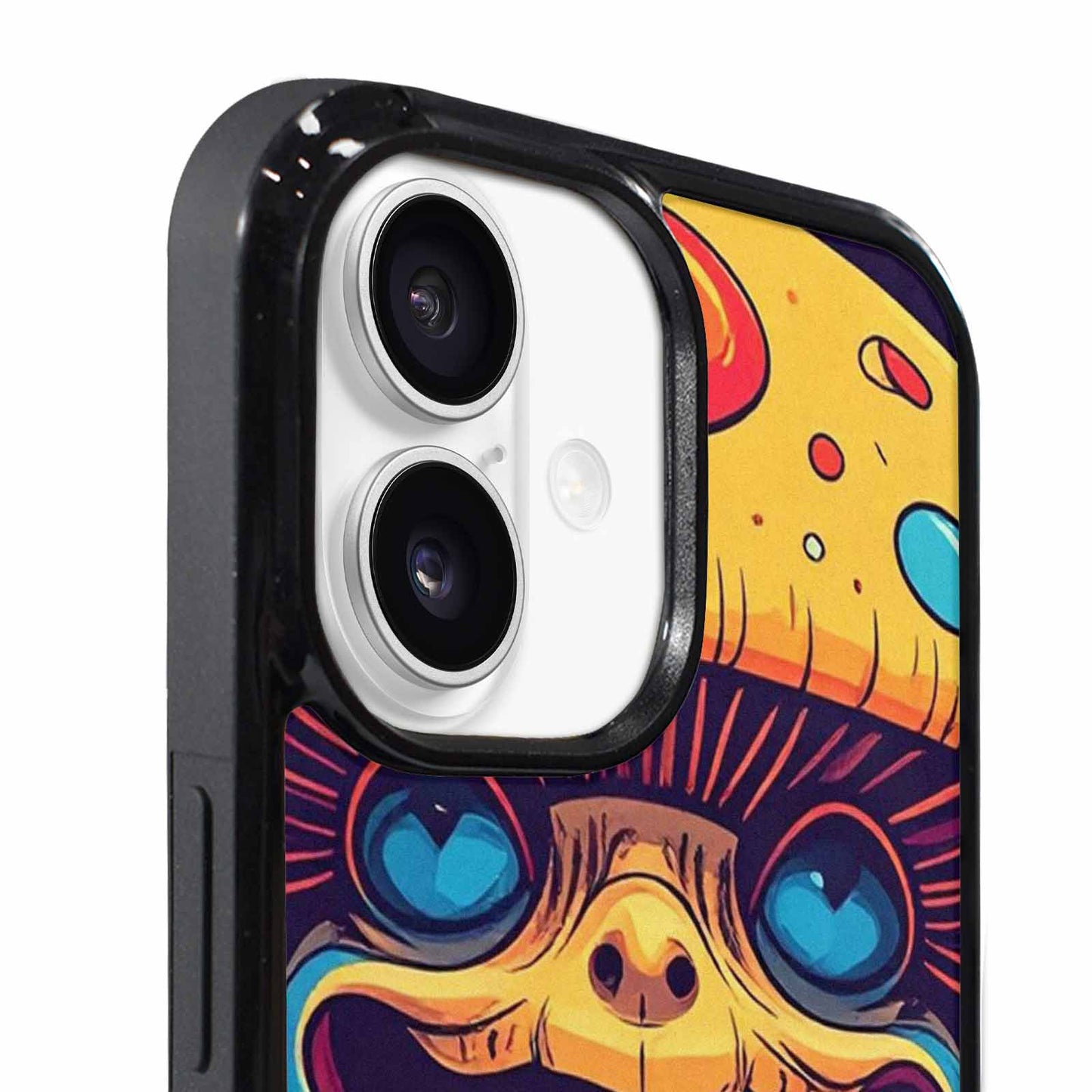 iPhone 17 Case — Retro Mushroom Cartoon Art Retro Vintage, Custom Phone Case