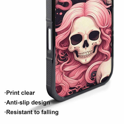 iPhone 17 Pro Max Case — Skull Dark Art Gothic Print Gothic, Custom Print Case Cover