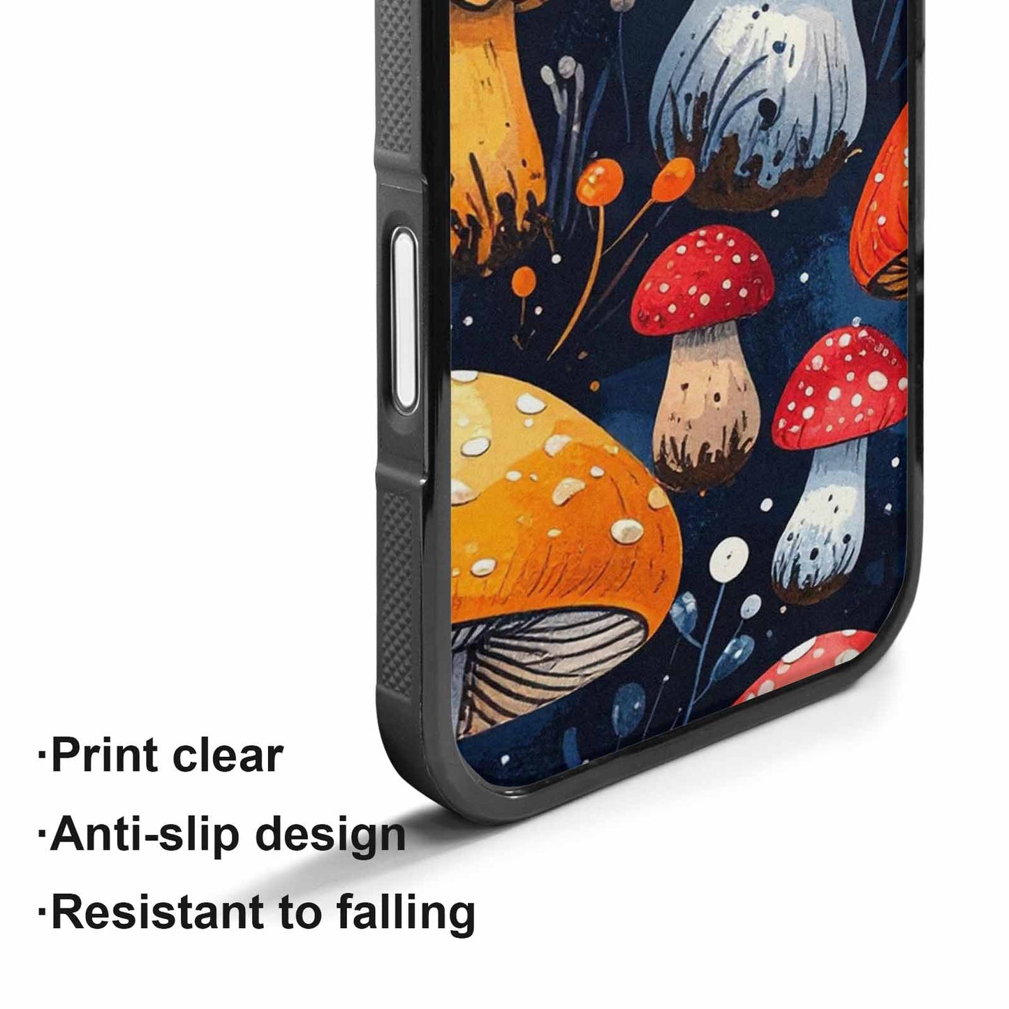 iPhone 17 Case — Vivid Winter Mushroom Cartoon Cute, Original Design Phone Case