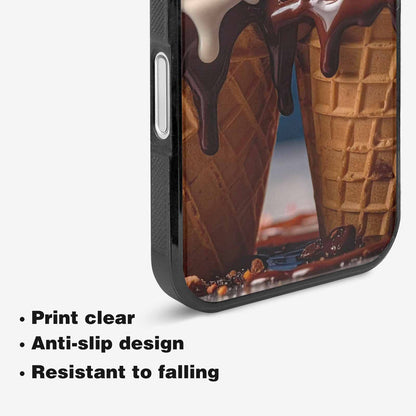 iPhone 16 Plus Case — Extreme Close Up Shot Only Drippig, Customized Protective Case