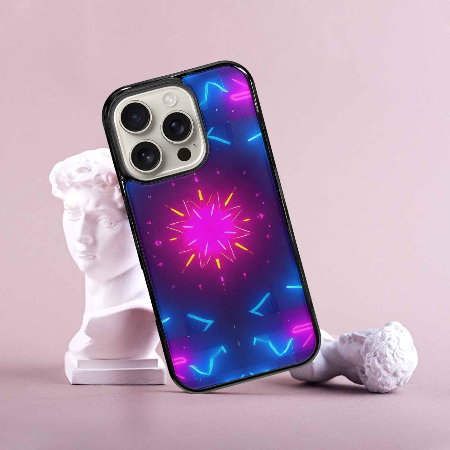 iPhone 16 Pro Case — 80s Retro Motif 80s Retro Motifs, Customized Protective Case