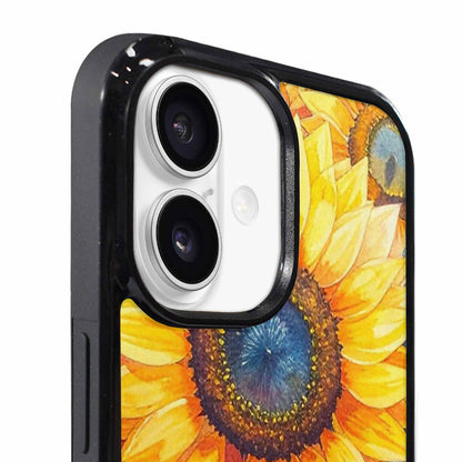 iPhone 17 Case — Full Color Vibrant Sunflower Floral, Custom Print Case Cover