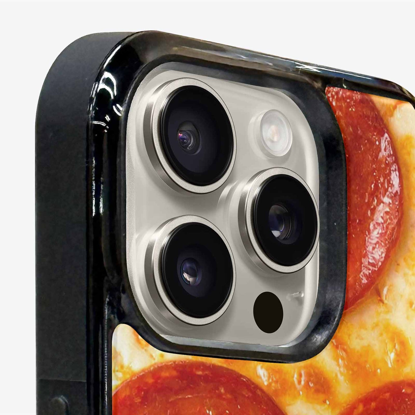 iPhone 16 Pro Max Case — Pepperoni Pizza Print Custom, Customized Protective Case