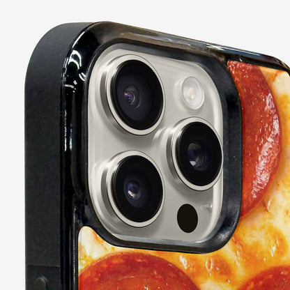iPhone 16 Pro Max Case — Pepperoni Pizza Print Custom, Customized Protective Case