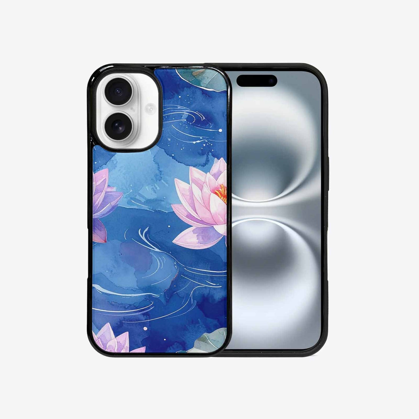 iPhone 16 Case — Water Lilies Impressionist, Custom Made Phone Cover