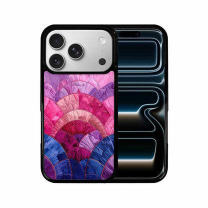 iPhone 17 Pro Case — Vivid Camo Bisexual Pride Camo, Custom Art Phone Cover