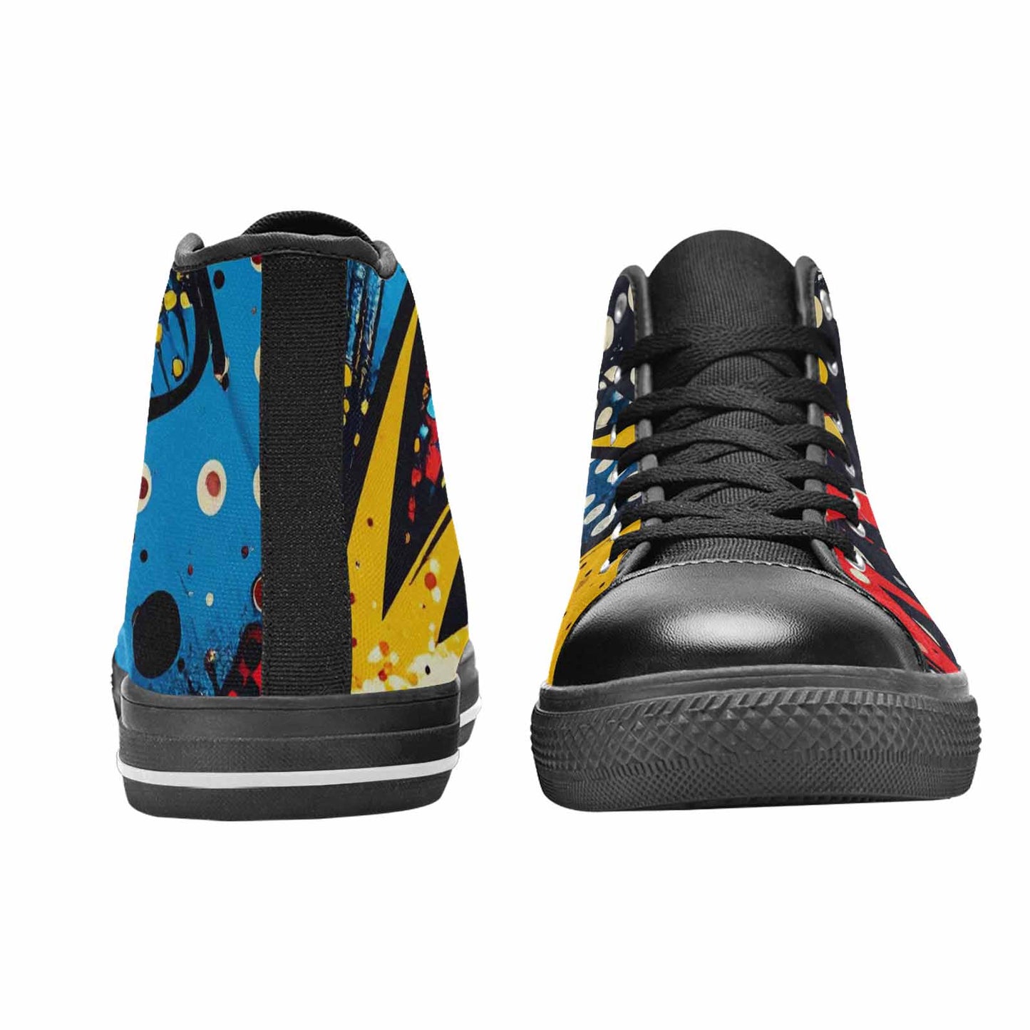 MEN'S Comic Book Halftone High Top Canvas Dreamcore Shoes