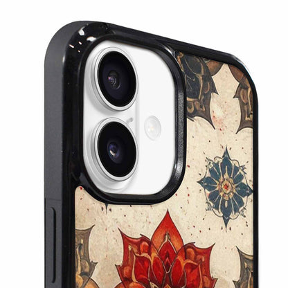 iPhone 17 Case — Small Mandala Pattern, Randomly Floral, Custom Phone Case