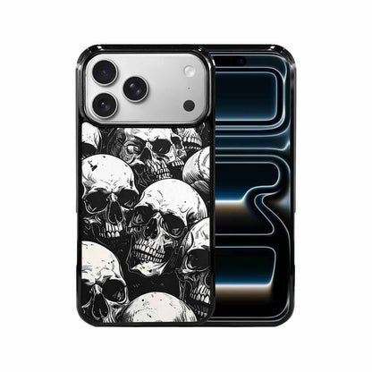 iPhone 17 Pro Max Case — Skull Dark Art Gothic Print Gothic, Personalized Phone Case
