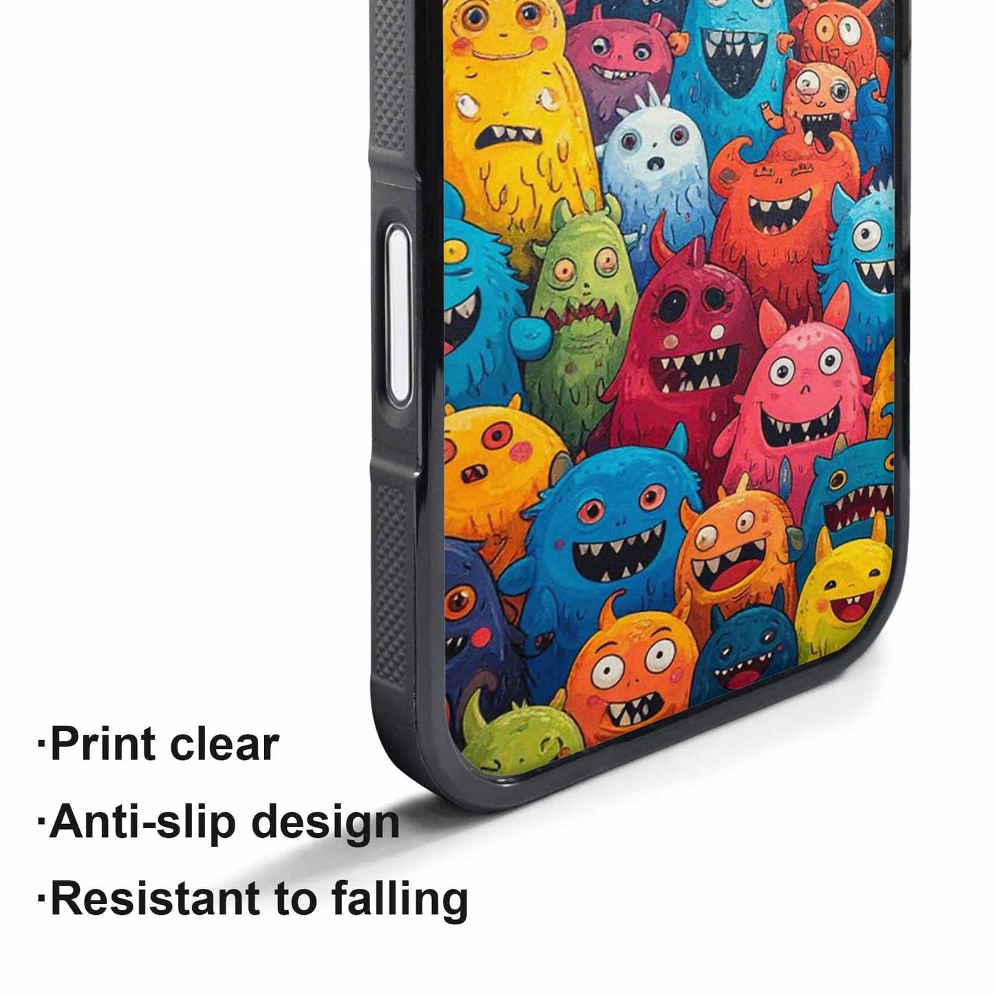 iPhone 17 Pro Case — Monsters General Cartoon Monsters Pattern Cartoon, Personalized Phone Case