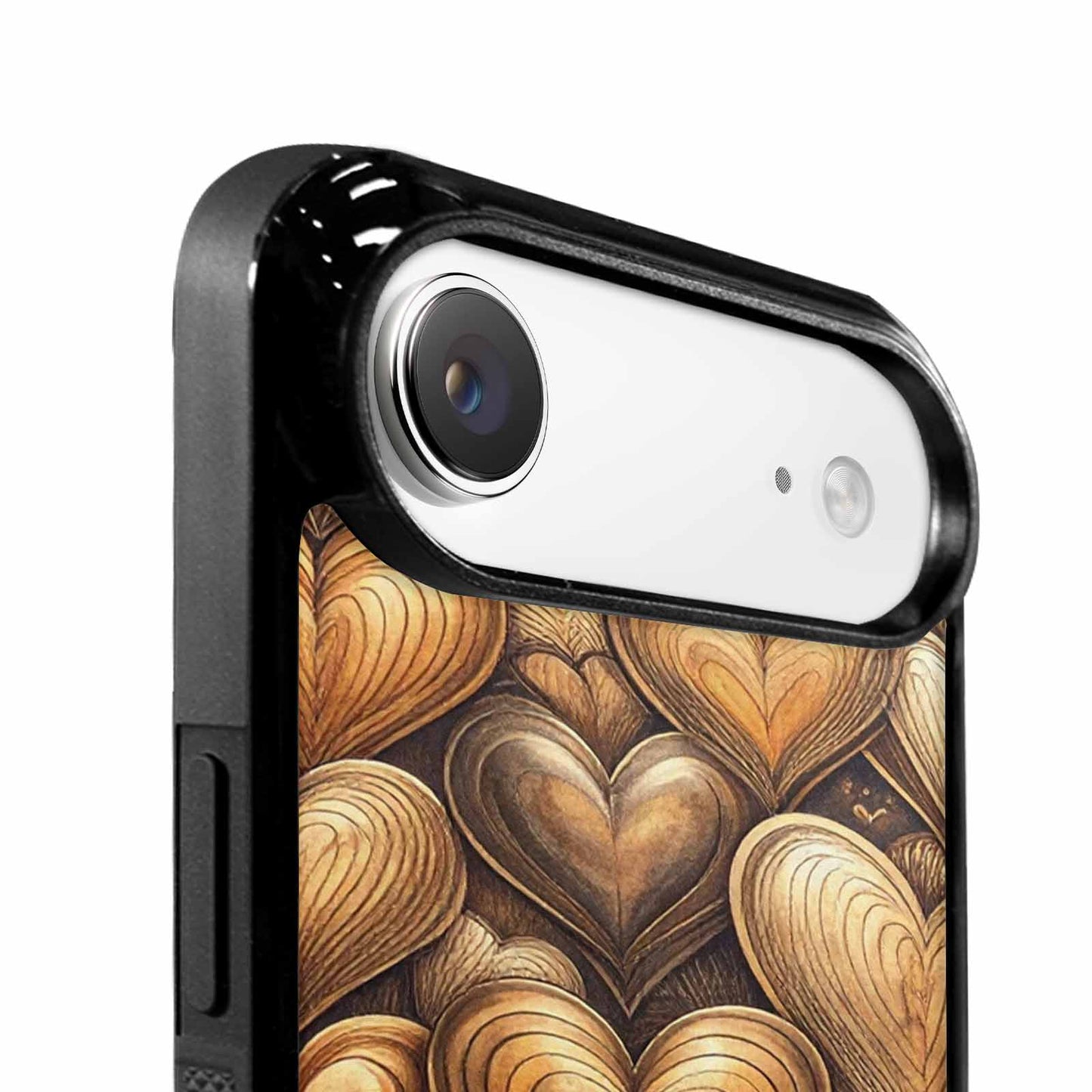iPhone 17 Air Case — Retro Zodiac Heart Shape Retro Vintage, Customized Protective Case