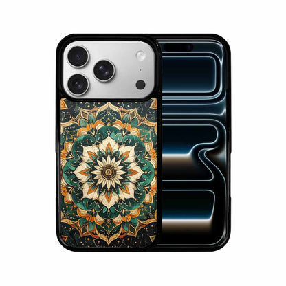 iPhone 17 Pro Case — Small Mandala Pattern Randomly Varying Floral, Personalized Phone Case