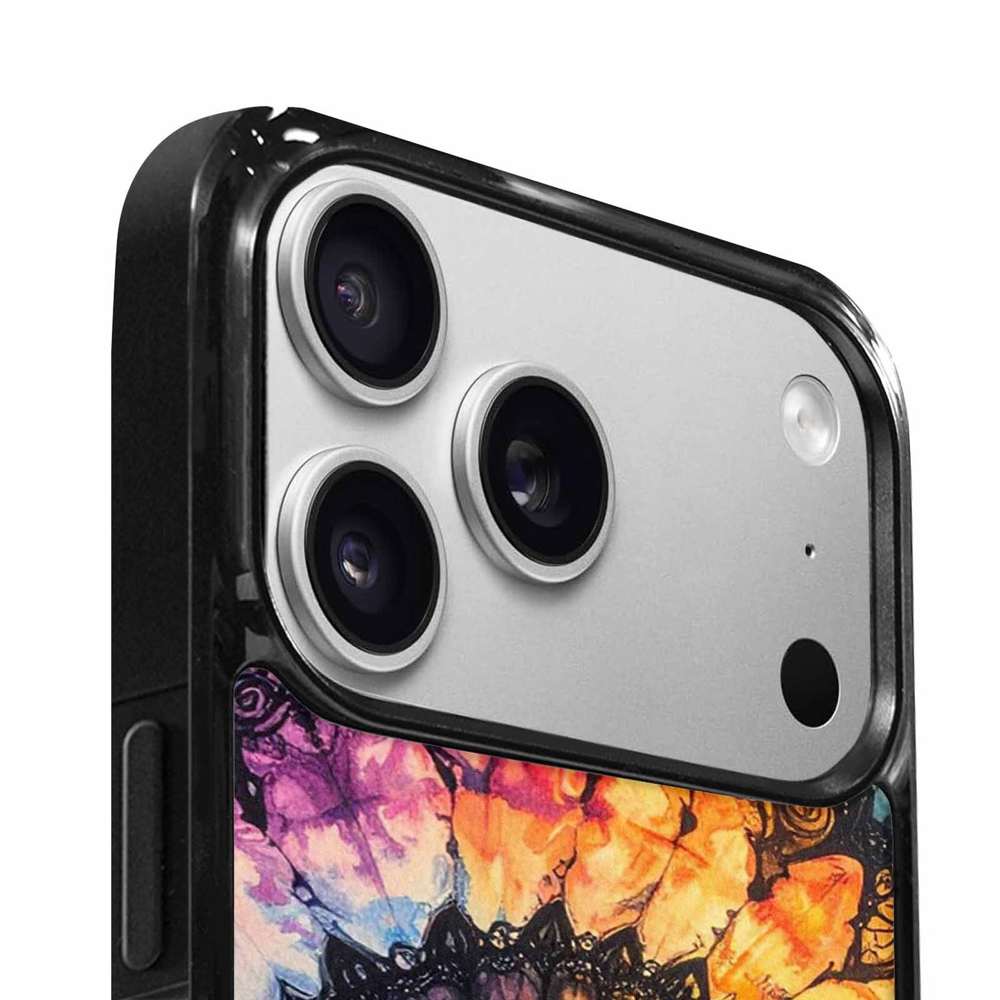 iPhone 17 Pro Max Case — Tie Dye Swirls (black Tie Dye, Custom Print Case Cover
