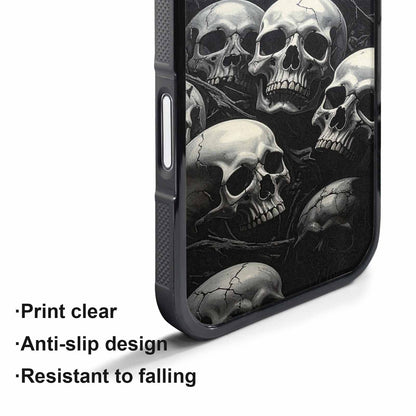 iPhone 17 Air Case — Skull Dark Art Gothic Print Gothic, Custom Phone Case