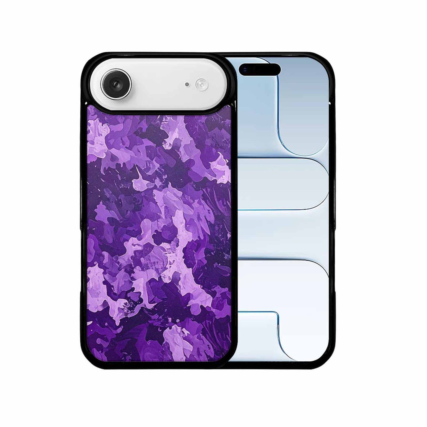 iPhone 17 Air Case — Small Military Camouflage Blotch Pattern Camo, Customized Protective Case
