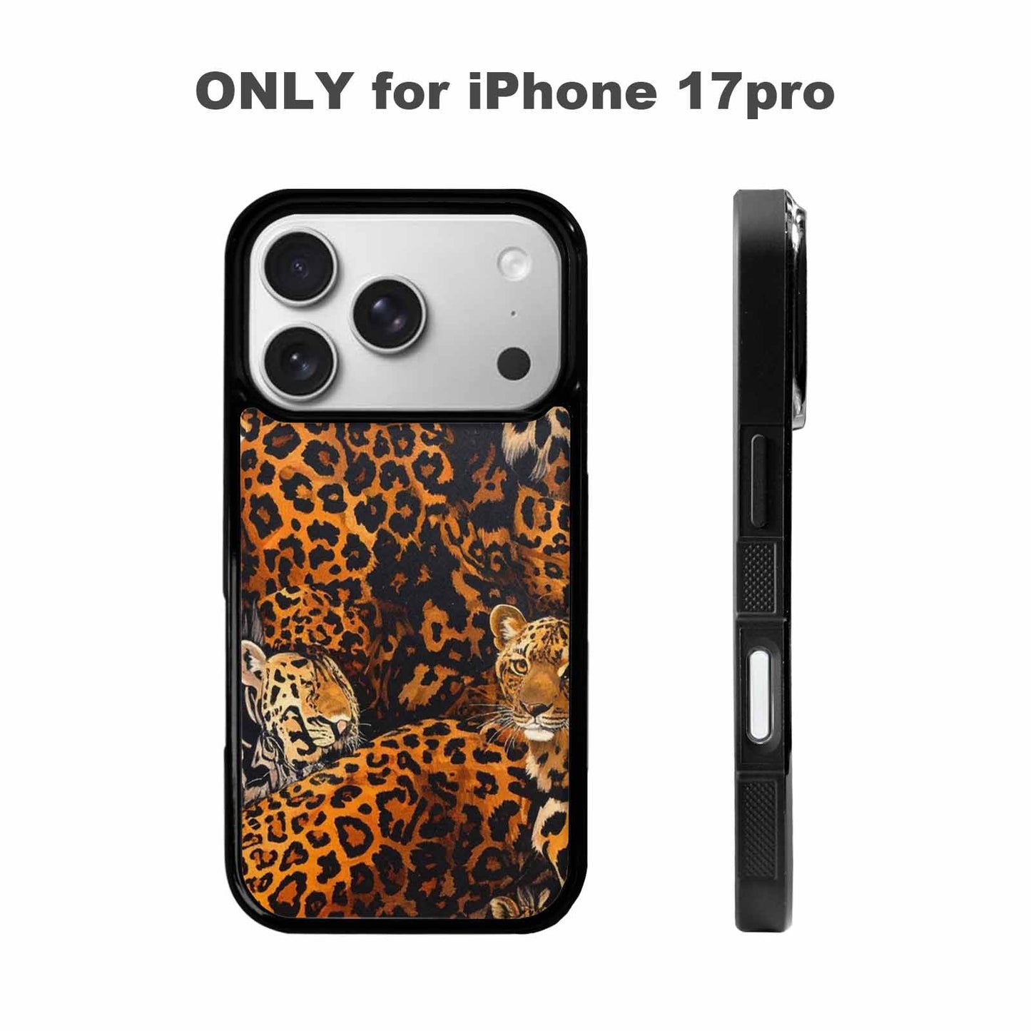 iPhone 17 Pro Case — Small Animal Print Pattern Randomly Animal, Custom Printed Phone Case