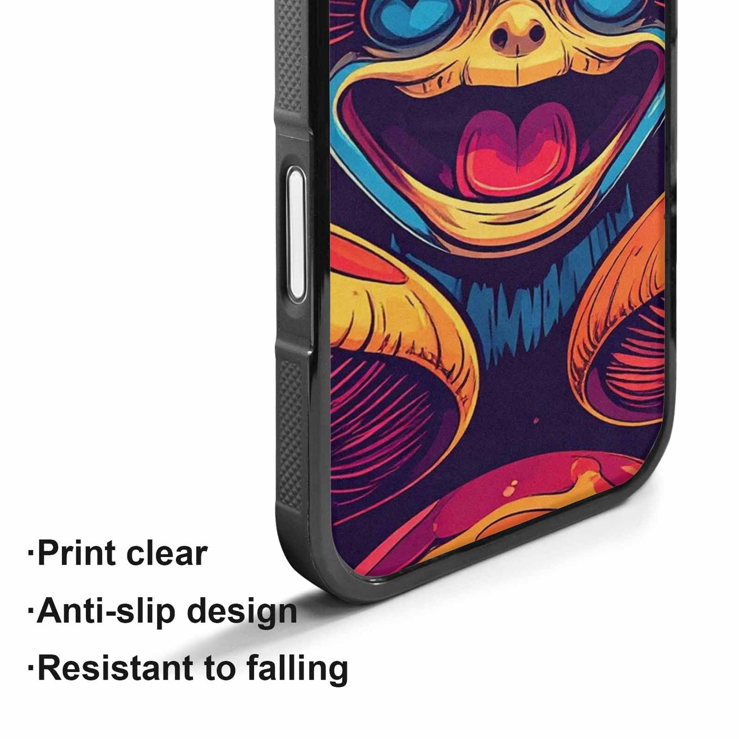 iPhone 17 Case — Retro Mushroom Cartoon Art Retro Vintage, Custom Phone Case