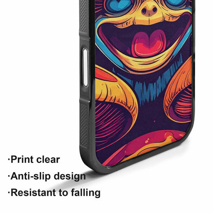 iPhone 17 Case — Retro Mushroom Cartoon Art Retro Vintage, Custom Phone Case