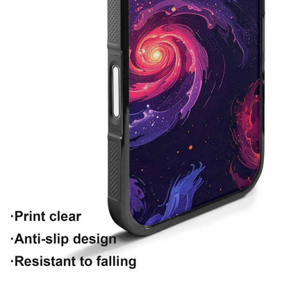 iPhone 17 Case — Galaxy Dark Art Seamless Galaxy Space, Personalized Phone Case