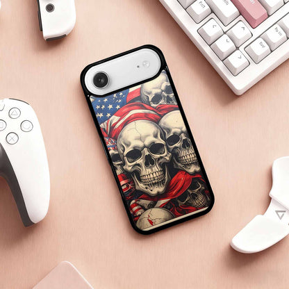 iPhone 17 Air Case — Skull Dark Art Gothic Print Gothic, Custom Designed Case Cover