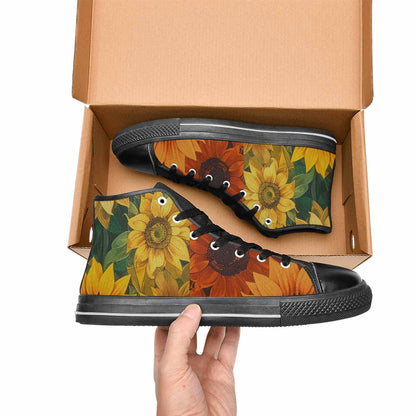 WOMEN'S Blend Melt Them High Top Canvas Aesthetic Shoes