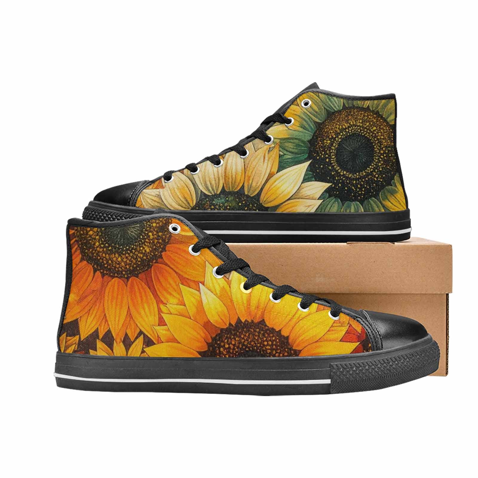 MEN'S Blend Melt Them High Top Canvas Grunge Sneakers