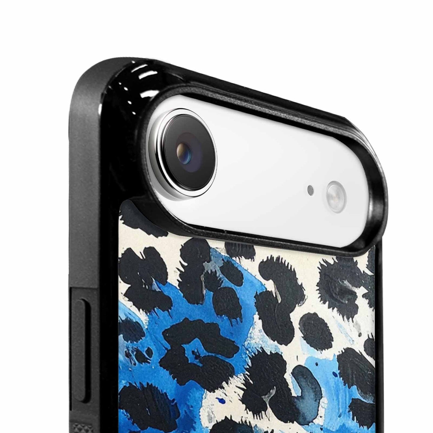 iPhone 17 Air Case — Animal Print Black Blue Ink Animal, Custom Made Phone Cover