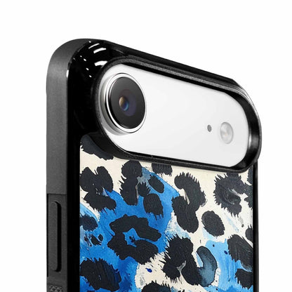 iPhone 17 Air Case — Animal Print Black Blue Ink Animal, Custom Made Phone Cover