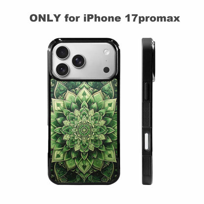 iPhone 17 Pro Max Case — Small Mandala Pattern, Randomly Floral, Custom Designed Case Cover