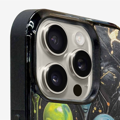 iPhone 16 Pro Case — Aliens Marblemelting Aliens Pa F3p, Customized Protective Case
