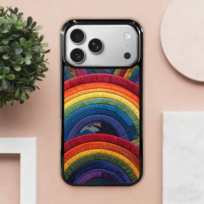 iPhone 17 Pro Max Case — Vivid Camo Rainbow Camo, Custom Art Phone Cover