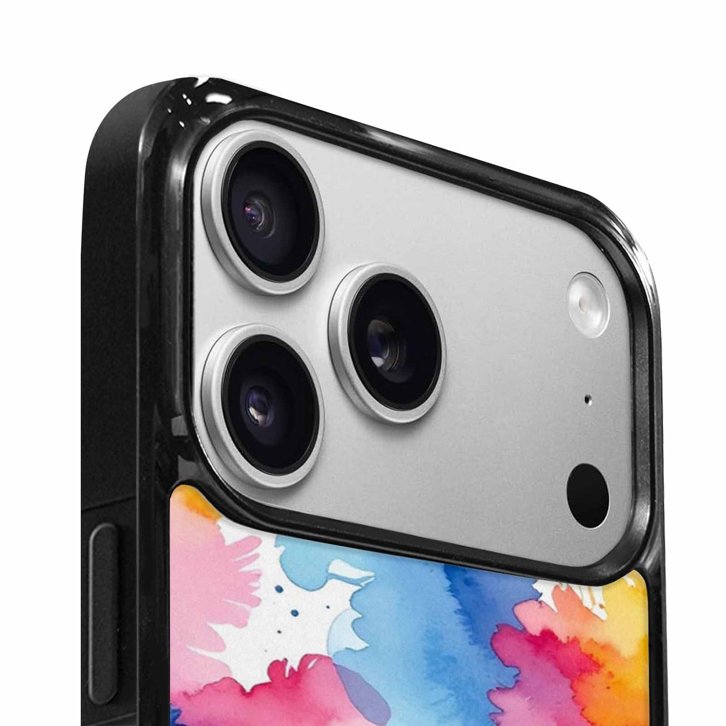 iPhone 17 Pro Case — Trans Strong Watercolor Seamless Pattern Watercolor, Custom Phone Case