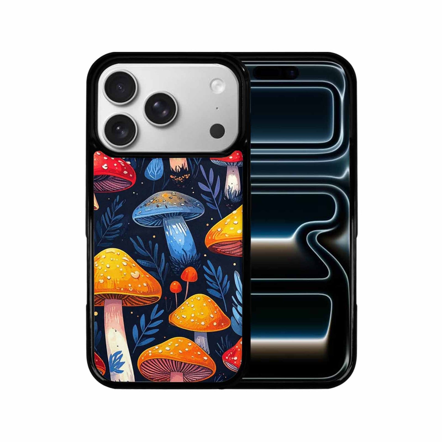 iPhone 17 Pro Case — Vivid Winter Mushroom Seamless Cartoon Cute, Custom Designed Case Cover