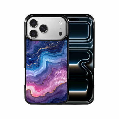 iPhone 17 Pro Max Case — Marble Galaxy Space, Custom Printed Phone Case