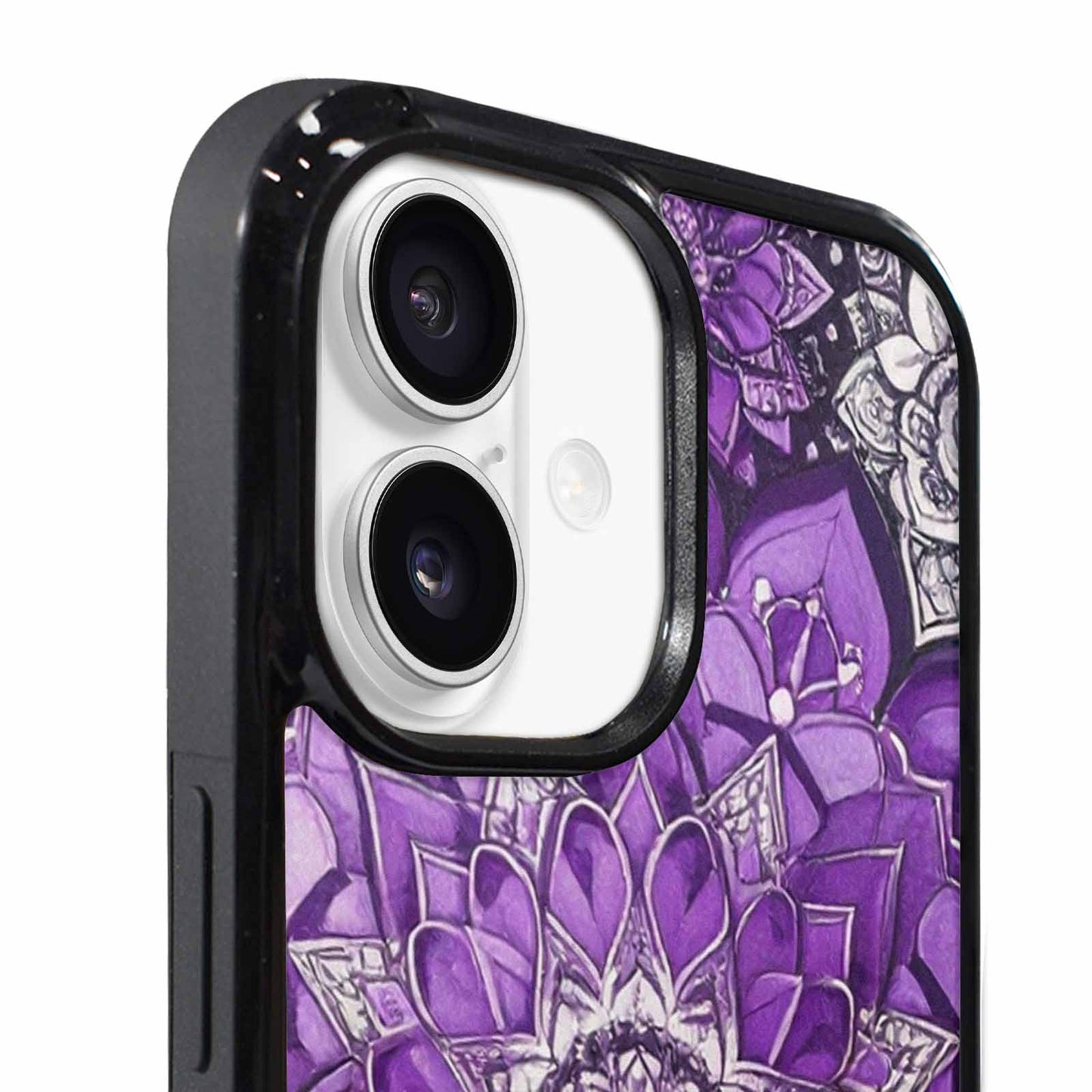 iPhone 17 Case — Small Mandala Pattern, Randomly Floral, Customized Protective Case