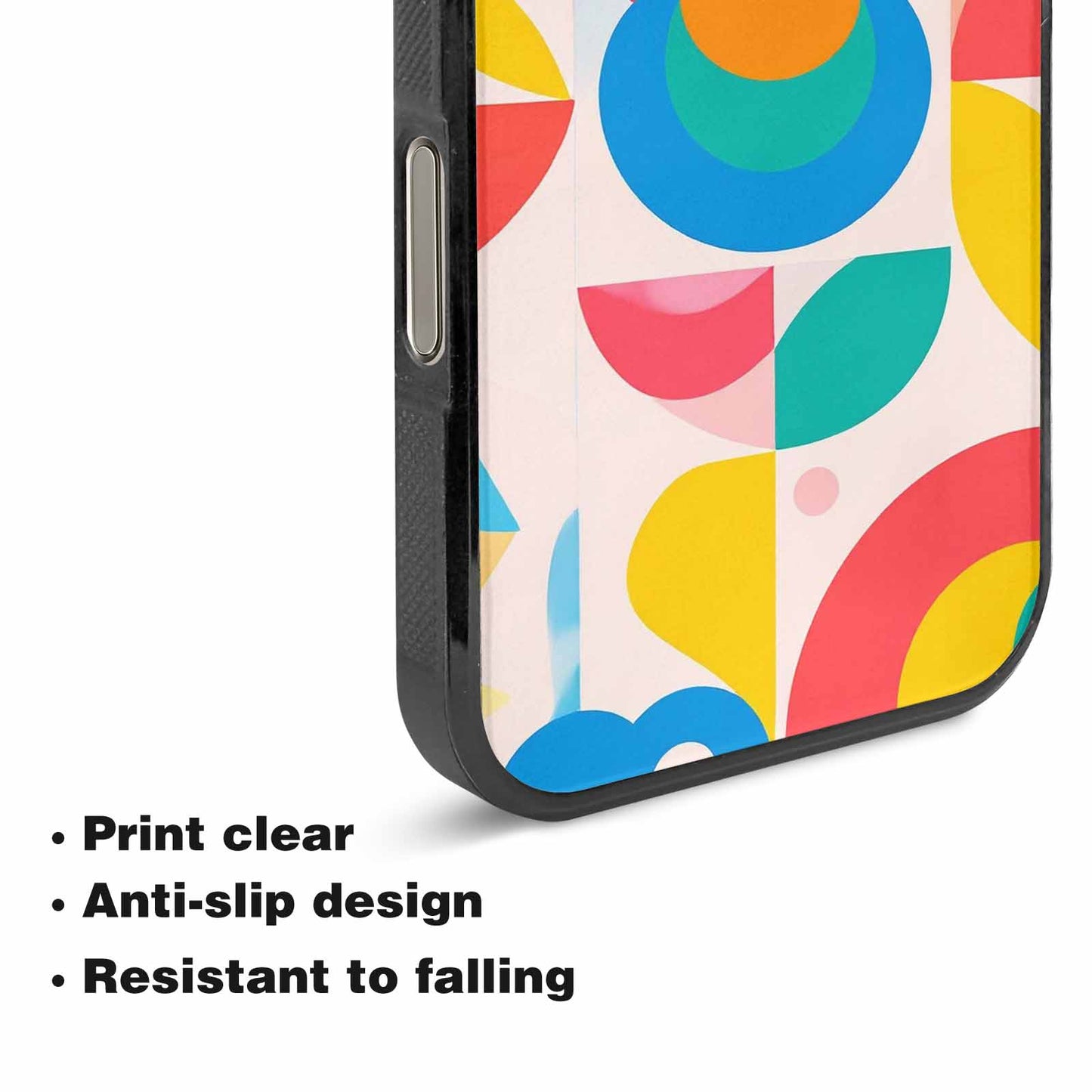 iPhone 16 Pro Case — 1960s Mod Cartoon Art Pattern, Unique Phone Case Design