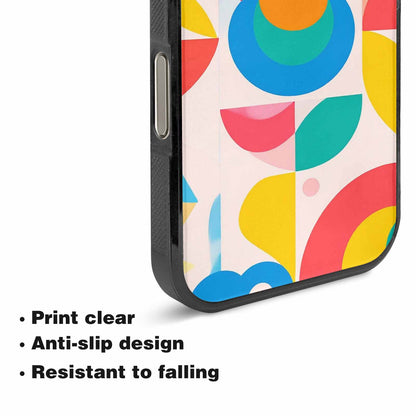 iPhone 16 Pro Case — 1960s Mod Cartoon Art Pattern, Unique Phone Case Design