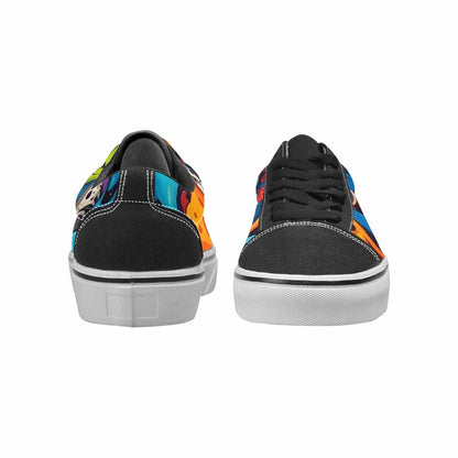 WOMEN'S Melting Aliens Lace-Up Canvas Y2K Shoes