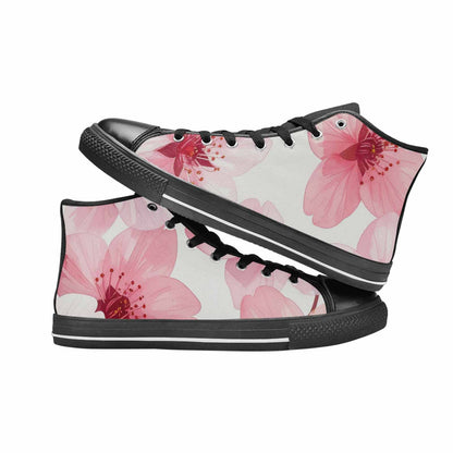 WOMEN'S Japanese Cherry Blossom High Top Canvas Y2K Shoes